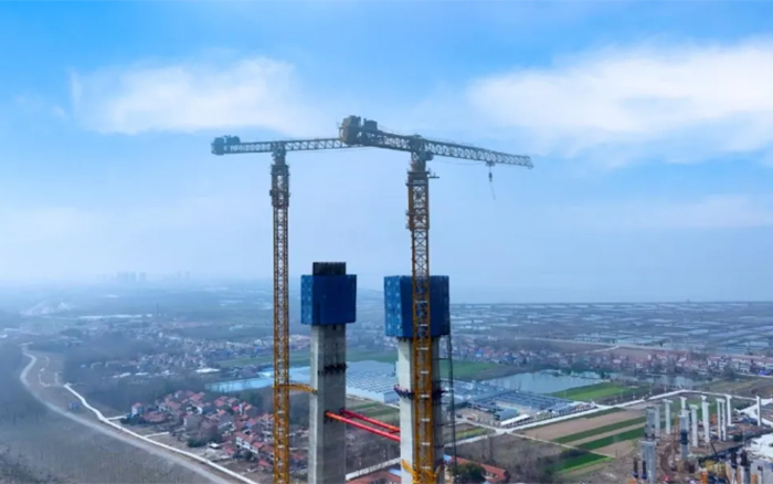 冲刺！！！NG电子游戏XGT2230A-100S助建武汉双柳长江大桥