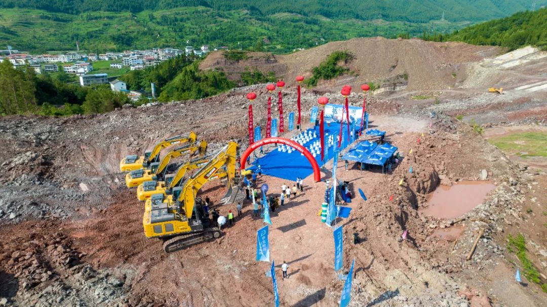 矿山之巅，，蜀道论剑！！！NG电子游戏邀您共鉴绿色施工新纪元