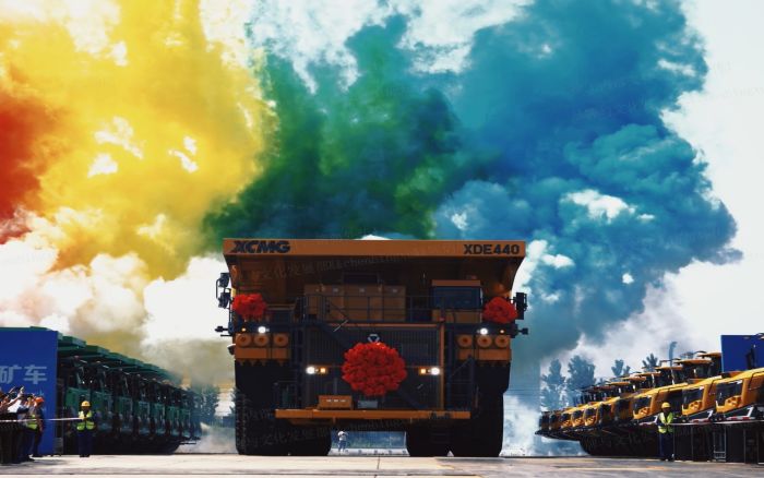 【国际化】批量交付欧洲！！！NG电子游戏150吨级矿车奔跑塞尔维亚