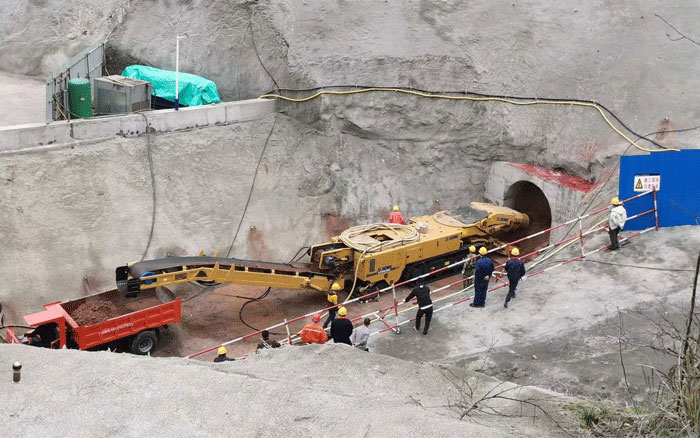 水利隧洞！NG电子游戏隧道掘进机买通要害一环！