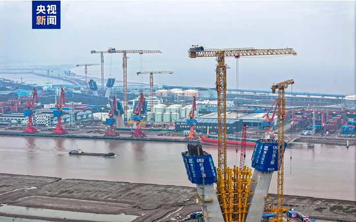 央视聚焦！！！NG电子游戏超大塔助建天下级桥梁工程！！！