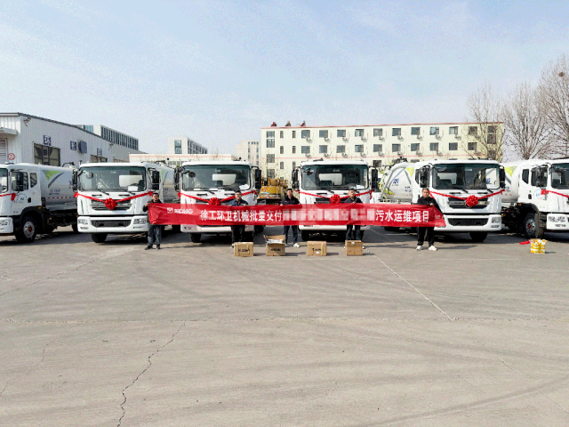 NG电子游戏实力再+1！！NG电子游戏强力吸污车批量交付山东青岛