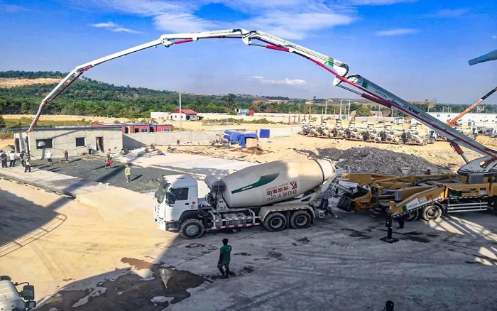 中柬同心，，共建未来！NG电子游戏“智造”赋能柬埔寨基建