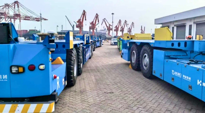 “机”中生智，，NG电子游戏agv装备大展身手~