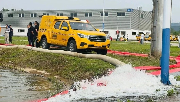 聚焦“大清静大应急”，NG电子游戏加入防汛抢险实战演练