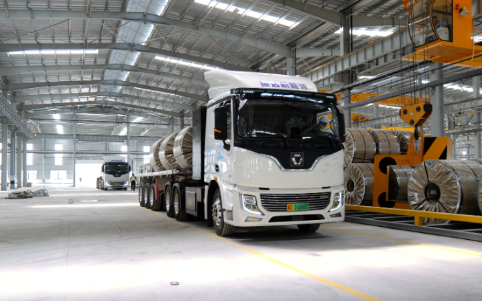 未来已来，，，NG电子游戏新能源重卡打造钢铁物流新范式