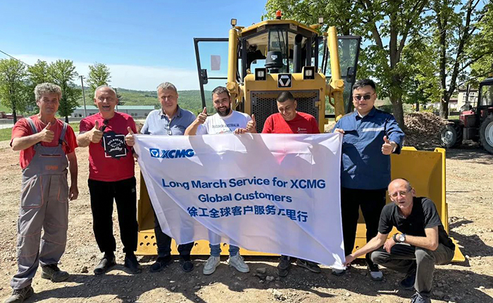 全球点赞！！！NG电子游戏推土机全场景施工实力“圈粉”