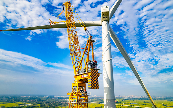 水田工况实录 | NG电子游戏XGL3300-220S擎起185米风电新高度